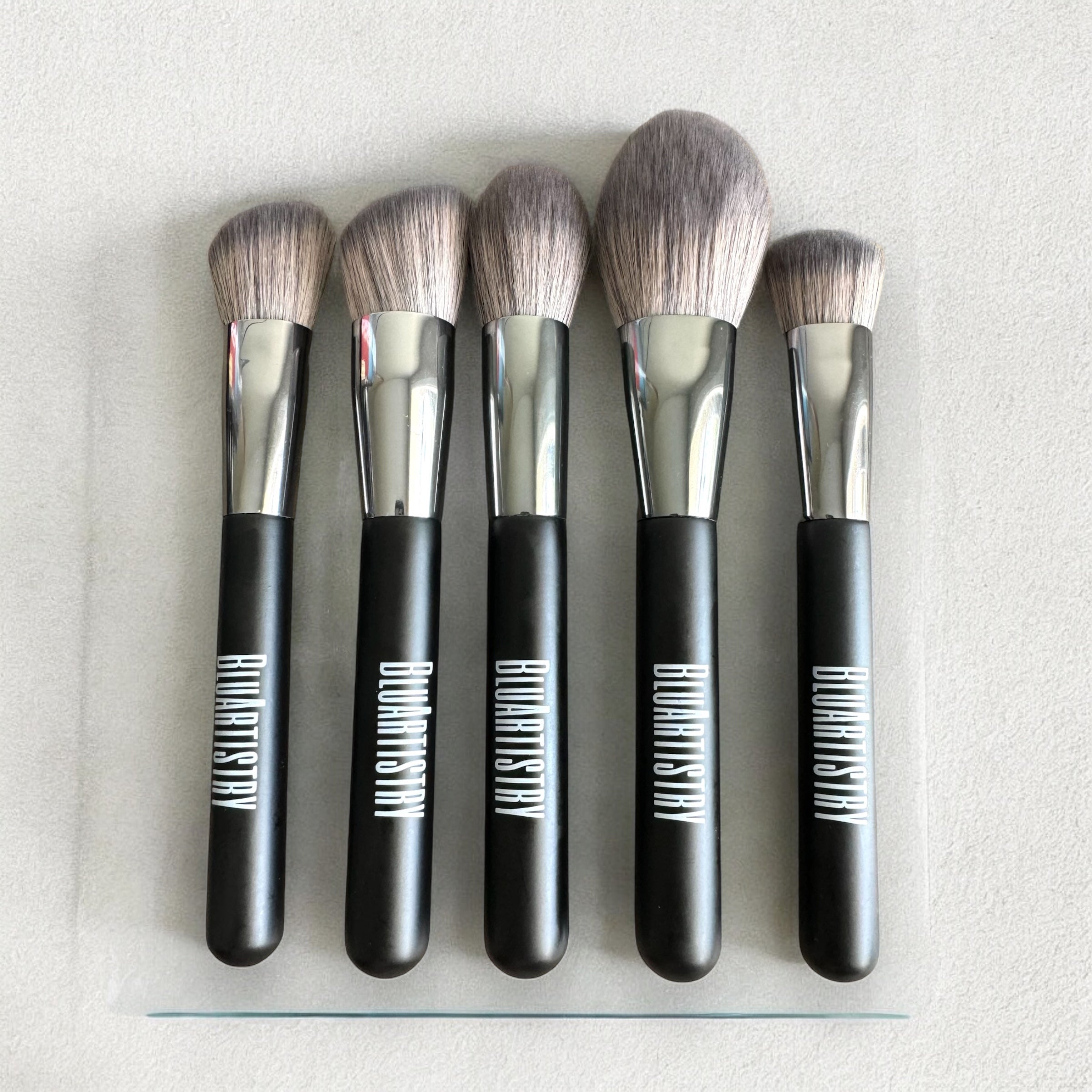 5 Essential Face Base Brush Collection – BluArtistry Cosmetics