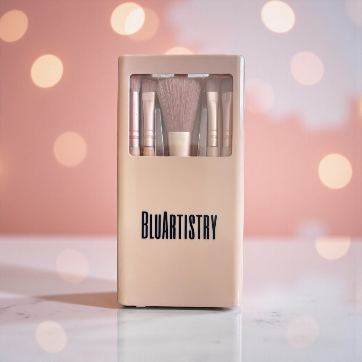 5 piece Compact Brush Set w/ Mirror image 1
