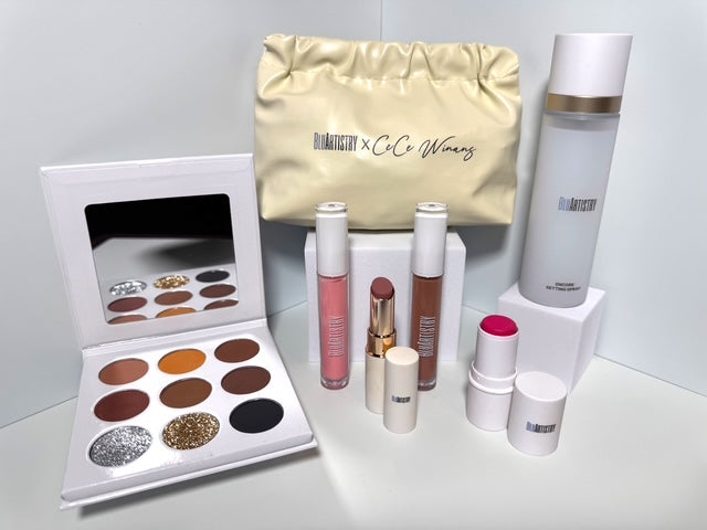 BluArtistry x CeCe Winans Beauty Bag Collection